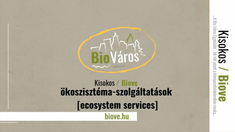 ökoszisztéma-szolgáltatások [ecosystem services]
